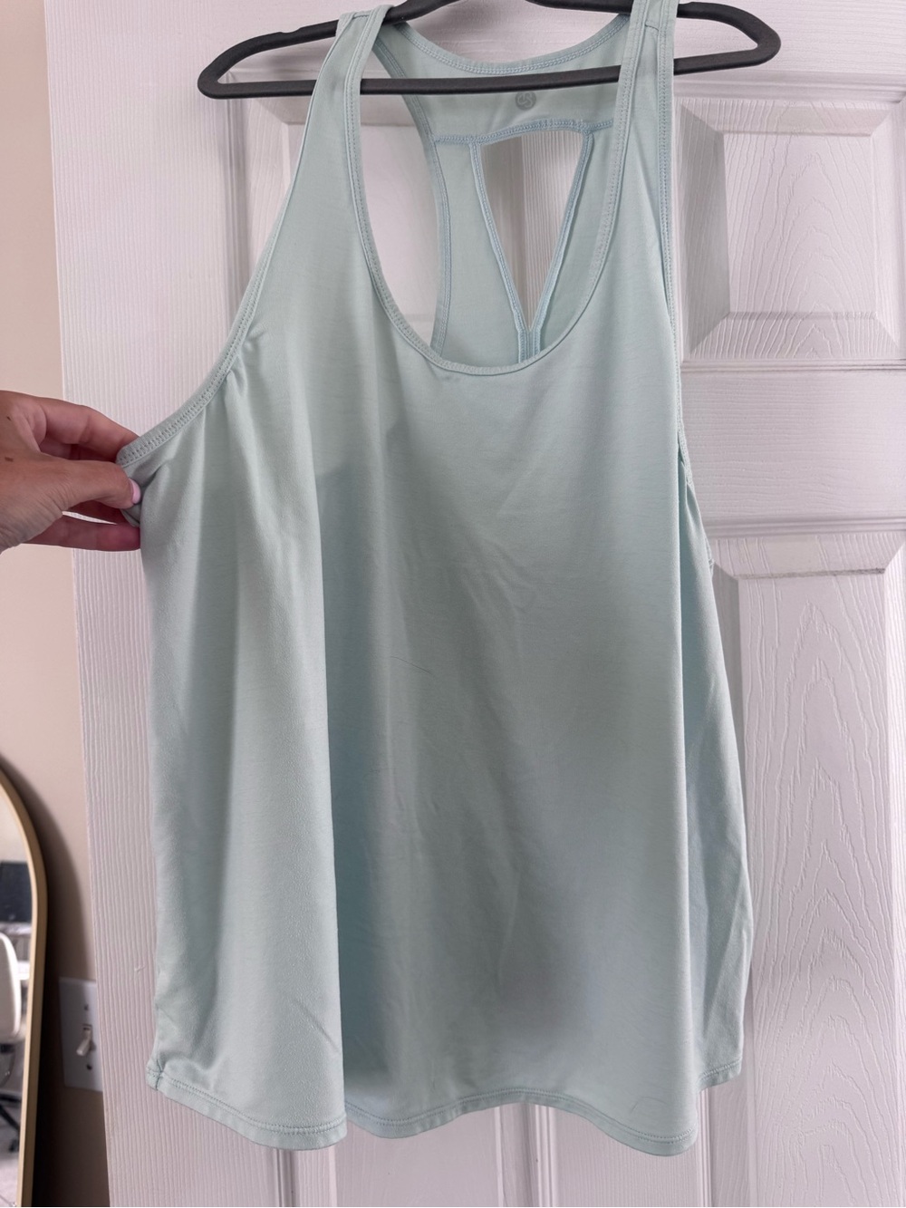 Zella Light Mint Racerback Muscle Tank - Picture 2 of 5